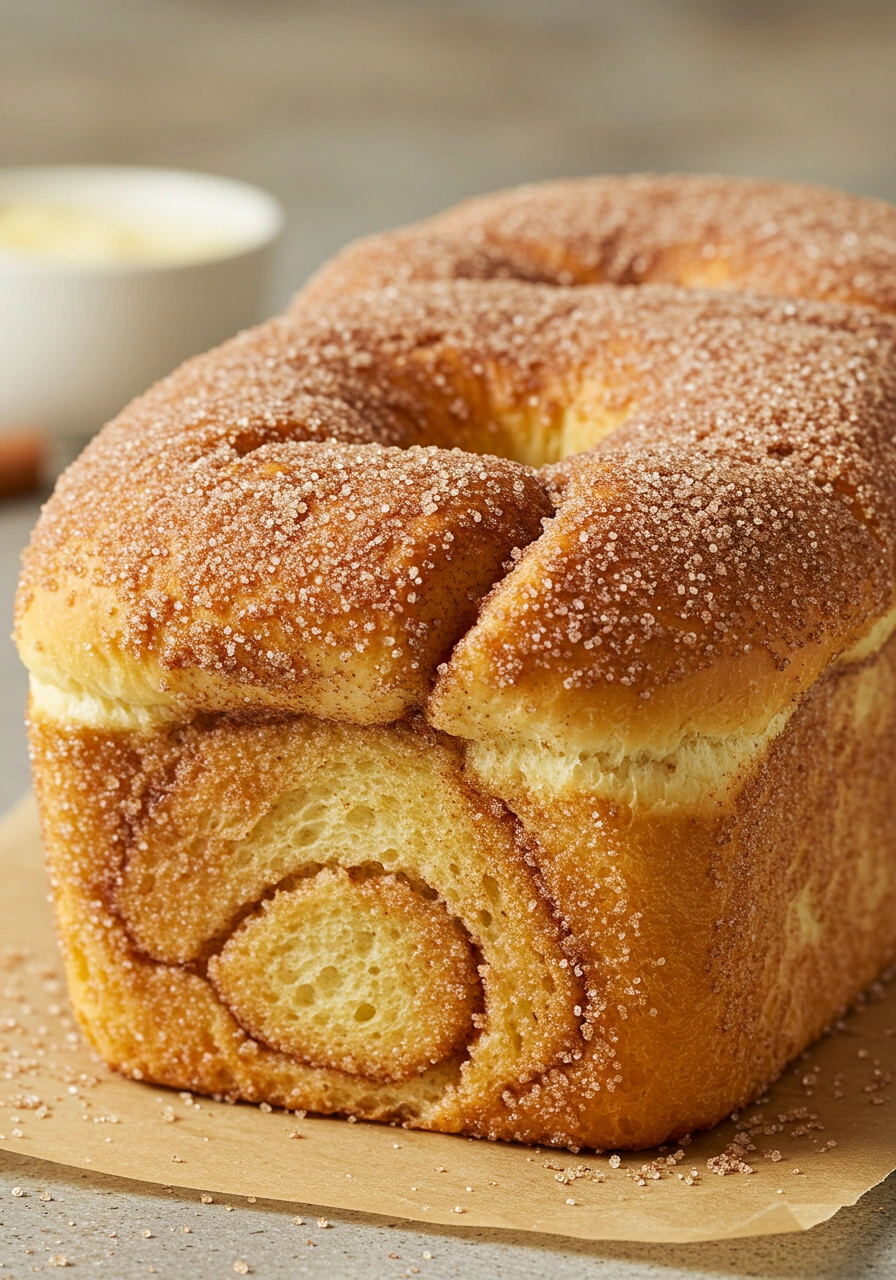 Cinnamon Sugar Donut Bread